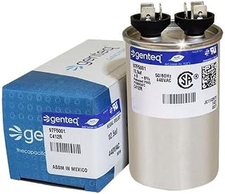 CPT1141-12.5 uf MFD 440 Volt VAC - Trane Round Run Capacitor Upgrade