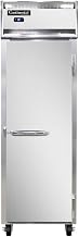 1RS-SS Single Section Reach In Refrigerator, Shallow Depth & Full Stainless