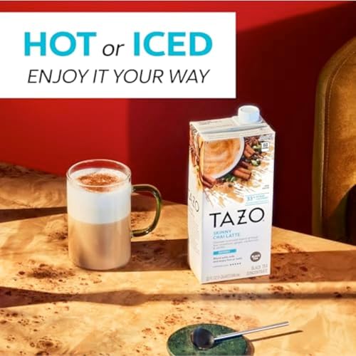 TAZO Green Tea Matcha & Skinny Chai Latte / 32 Fl Oz (Pack of 2) / 2 Chai