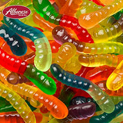 Albanese Mini Worms / 36 oz (Pack of 2) / Orange,blue,lime,pink Gummy Candy
