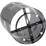 Global Industrial Black / Industrial / 36.0 gallons Outdoor Trash Cans
