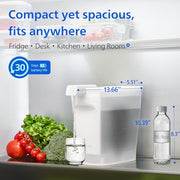 PHILIPS 20-Cup / White / 160.0 ounces Under-Sink & Countertop Filtration