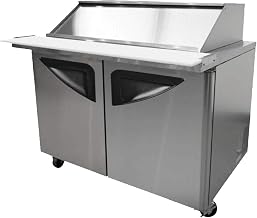 30 Pan 23 CuFt Mega Top Refrigerated Sliding Lid Prep Table