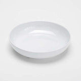 Shallow Round Melamine Bowl by American Metalcraft – 46 ounces, Melamine, White, Model MELR9