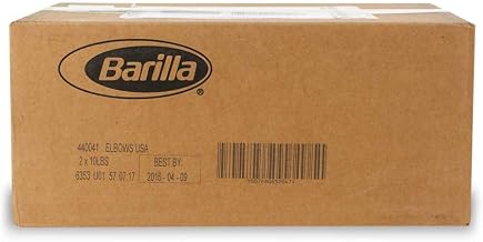 Elbow Pasta, 10 Pound -- 2 Case