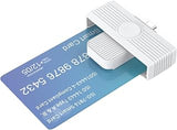 USB C CAC Card Reader for PC Mac, DOD Military Smart Card Reader | Compact Direct-Plug Type-C CAC Reader for Military CAC, PIV, DOD ID Cards. Plug & Play for Windows 10/11 & macOS