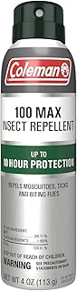 Coleman 100 Max 100% DEET Insect Repellent Spray - 4 oz