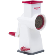 Almond Grater by Westmark – 18 x 9.8 x 18.9 cm, Acrylonitrile Butadiene Styrene (ABS), White/Silver, Model 97152260