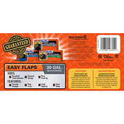 Hefty 40 Count (Pack of 6) / Black / 240 Count Trash Bags