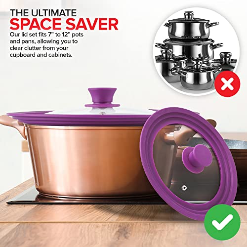 Modern Innovations Lavender / Lavender 2 Count / Modern Lids