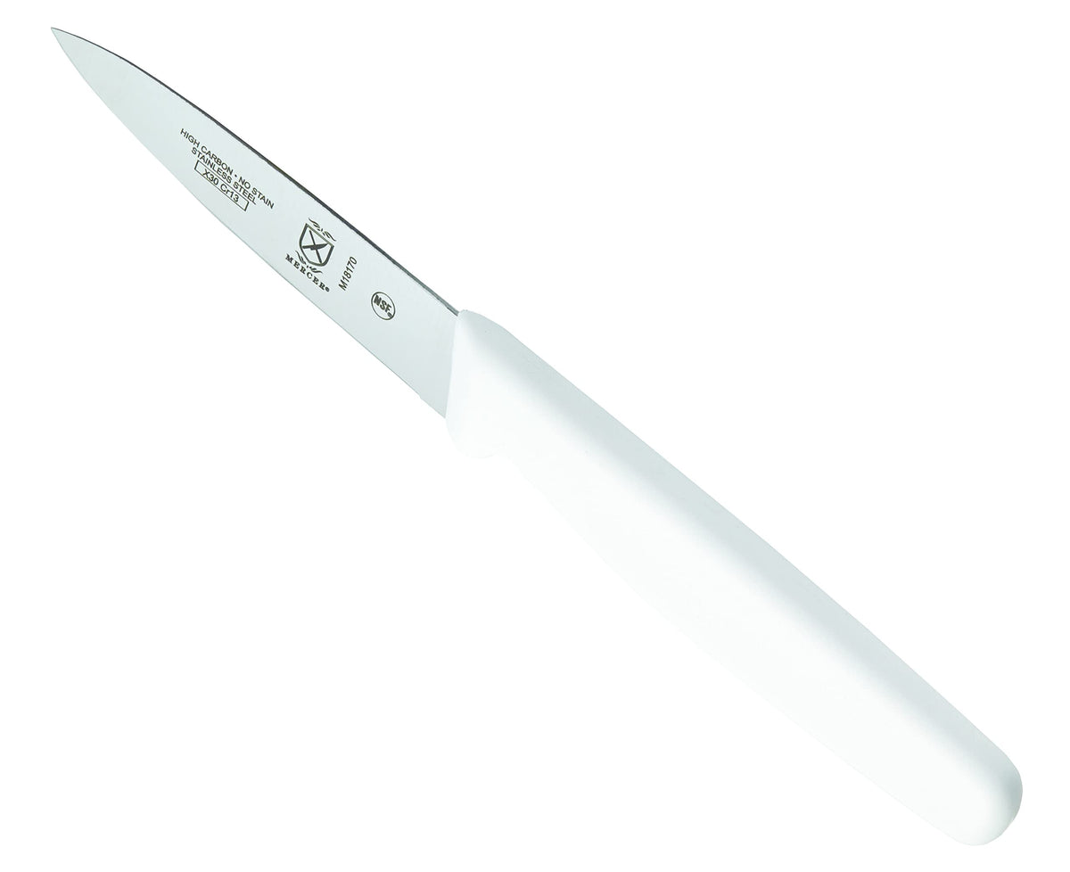 Mercer Culinary 3-Piece Set / White / 3-Piece Starter Set Knife Block Sets