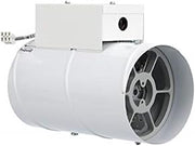 TPI HP610001202T Hotpod Supplemental Duct Mounted Heating System, Standard, 6" Inlet, Hardwire, 1000/500 W, White