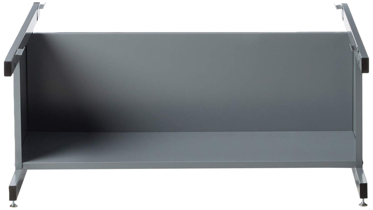 Open Base 20" H by Safco – High Base, Alloy Steel, Grey, Model 4977GR