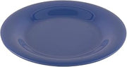 G.E.T. 7.5" Blue Heavy-Duty Wide Rim Melamine Salad Plate 4
