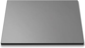 Rosseto SG001 Square Surface Tempered Glass, 14-Inch, Black