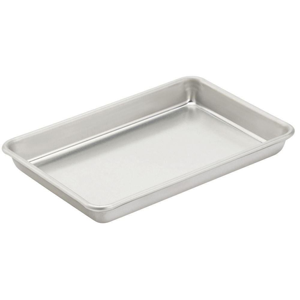 1/8 Size Sheet Pan by Vollrath – 9.5 x 6.5 x 1 inches, Aluminum, Silver, Model 5228
