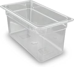 Cambro Camwear Food Pan, 1/3 by 8-Inch, Clear