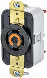 Hubbell 78859 Locking Receptacle, See Image