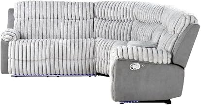 Glory Furniture Plush G00925B-SC Sectional in Gray