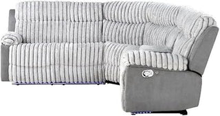 Glory Furniture Plush G00925B-SC Sectional in Gray
