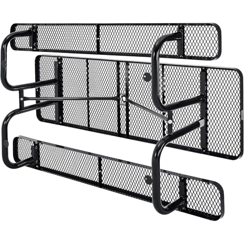 Global Industrial Black / Industrial / 96 inches x 30 inches x 17 inches Picnic Tables