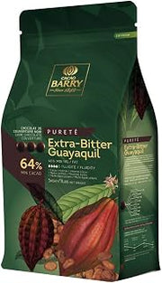 Cacao Barry Guayaquil Dark Pistoles 64 % (11 lb)