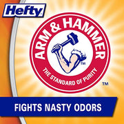 Hefty Clean Burst / 26 Count (Pack of 12) / 4.0 gallons Trash Bags