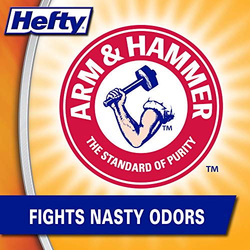 Hefty White / 26 Count (Pack of 12) / Lavendar & Sweet Vanilla - 26 Count Trash Bags