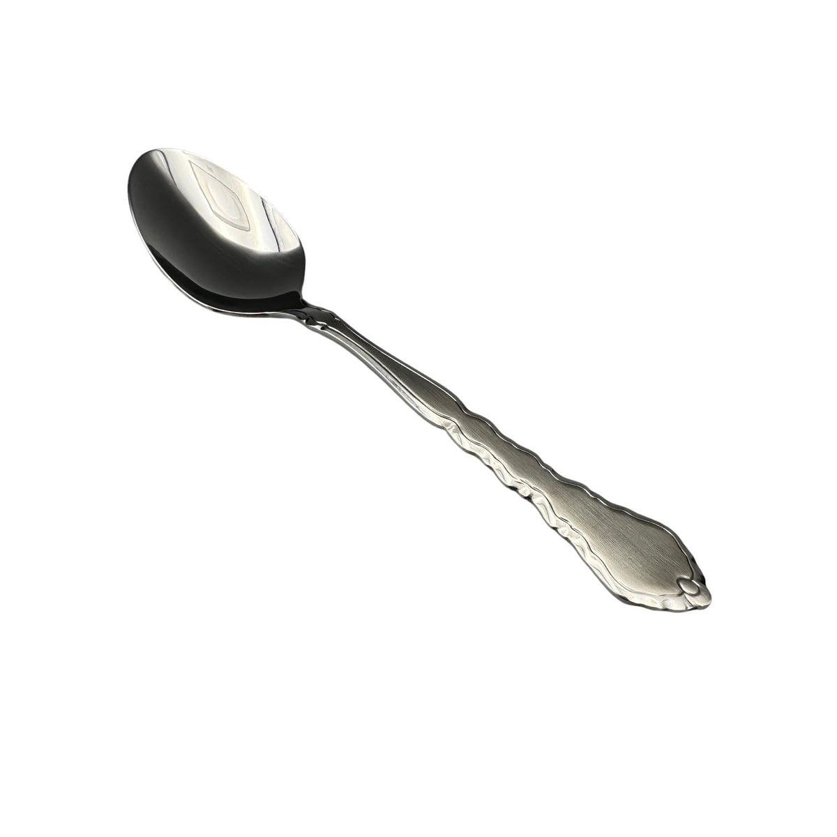 Satinique 18/8 Stainless Steel Teaspoon by Oneida – 6.0000, 18/8 Stainless Steel, Silver, Model 897154