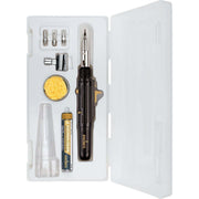 Cordless Butane Micro Torch Soldering Kit by c – One Size, Plastic, Blue, Model 368600