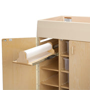 Diaper Changer with Stairs by Jonti-Craft – Wood, Light Wood, Model 5145JC