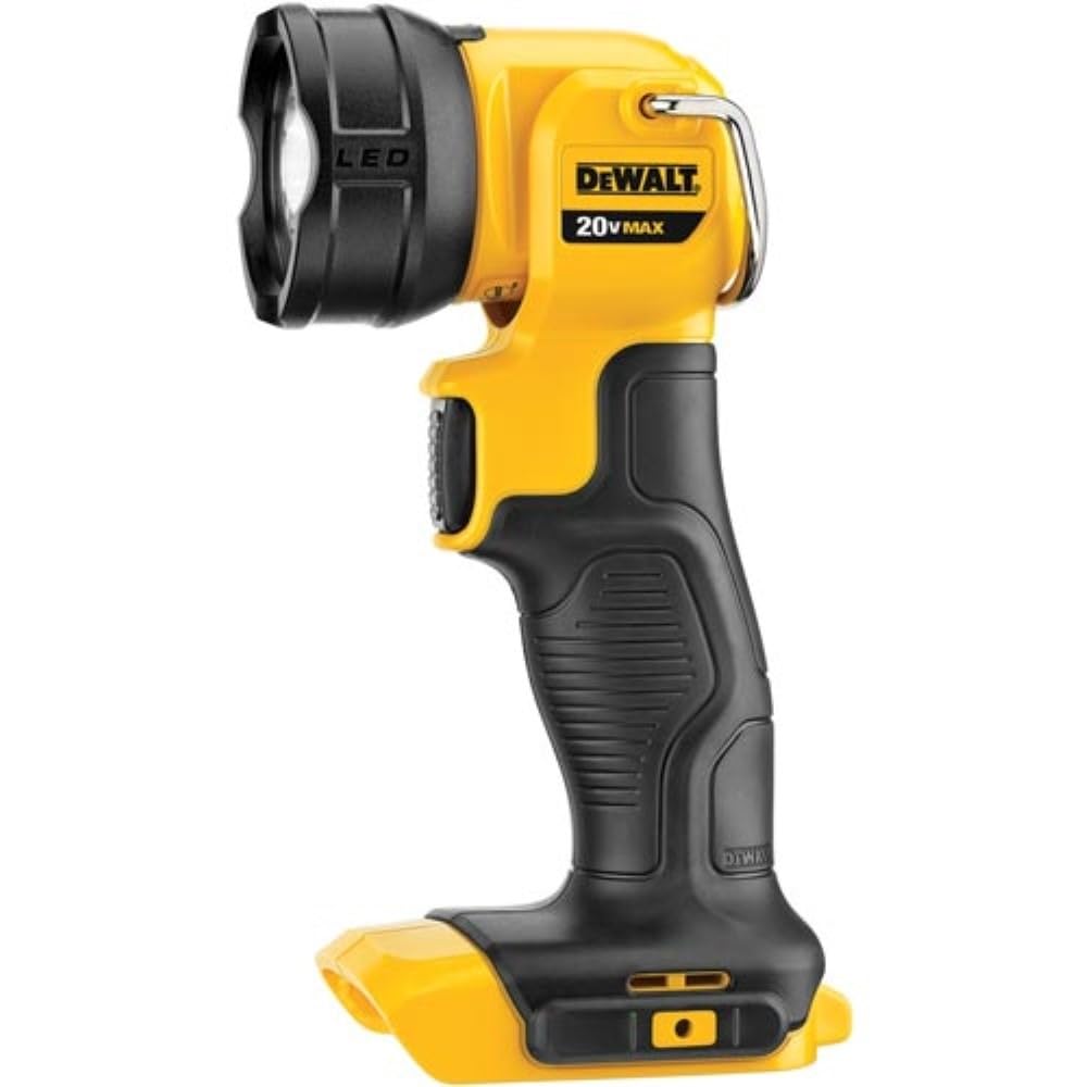 20V MAX* LED Work Light/Flashlight () by DEWALT – One Size, Plastic, Black & Yellow, Model DCL040