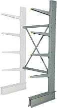 Global Industrial Single Sided Heavy Duty Cantilever Add-On Rack, 48" Wx38 Dx96 H