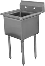Advance Tabco FE-1-1812 1 Compartment Pot and Dish Sink, No Drainboard