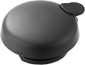 Service Ideas FVPL Black Push Button Lid for SteelVac