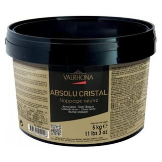Absolu Cristal Glaze - 1 pail - 11 lb by VALRHONA – 10 cm (W) x 15 cm (L) x 20 cm (H)
