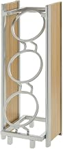 Cal-Mil 1283 Eco Modern Cylinder Holder, 6.5" Width x 8" Diameter x 17" Height, Bamboo