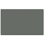 Ghent 0.4" x 72.6" / Gray / Industrial Bulletin Boards