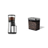 Brew Conical Burr Coffee Grinder by OXO – 12.0 ounces, Stainless Steel, Silver, Steel