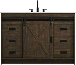 Elegant Kitchen and Bath Austin 48" Single Bathroom Vanity in Expresso
