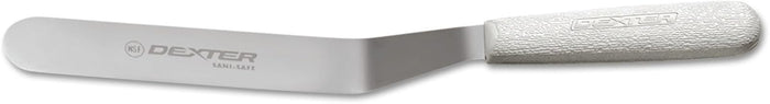 Sani-Safe S284-10B 10" Offset Spatula with Polypropylene Handle