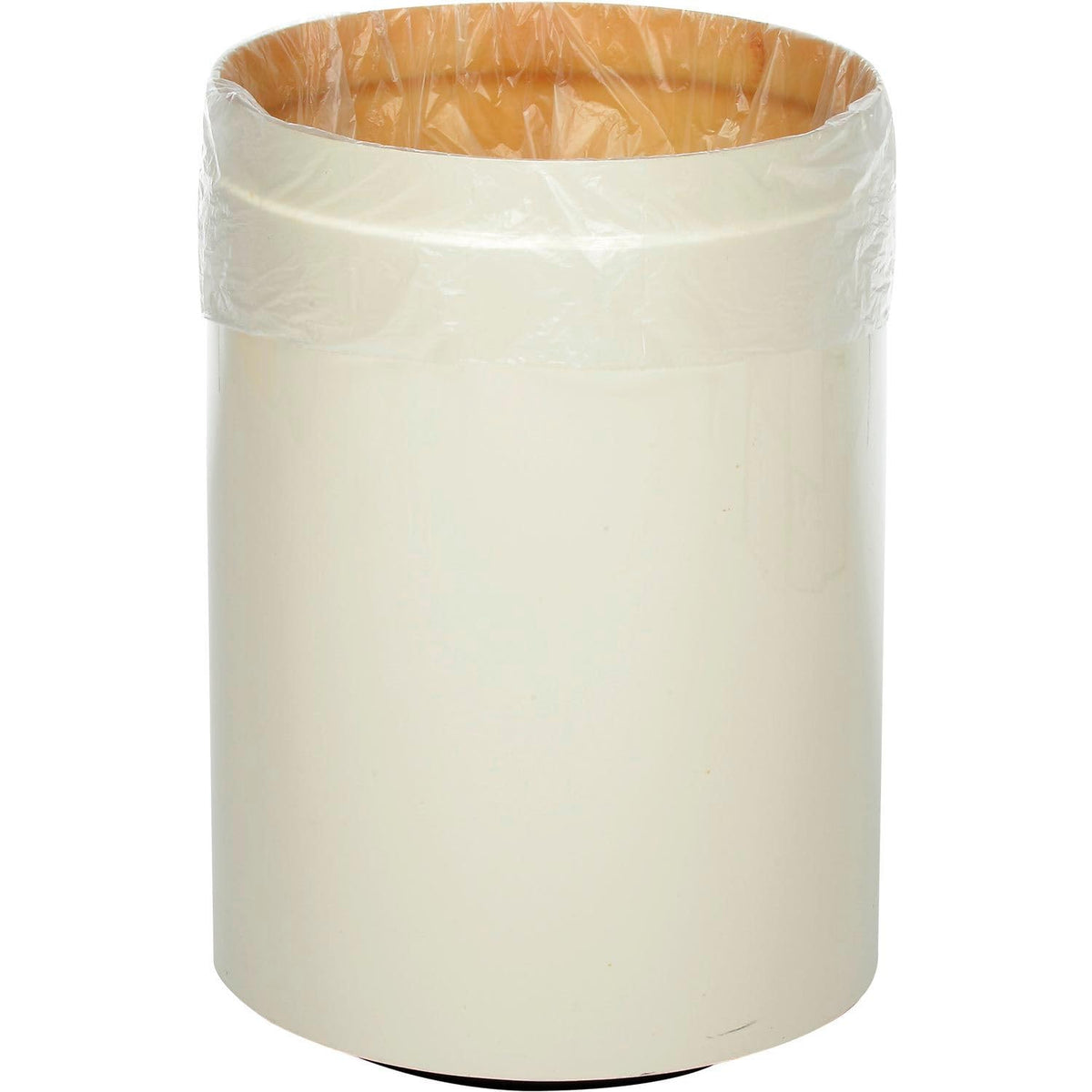33 Gallon Light Duty Natural Trash Bags by Napco Bag And Film – 500 Count (Pack of 1), High Density Polyethylene, Natural, Model NR334011N