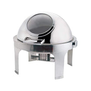 Browne 7 qt Stainless Steel Round Chafer-Harmony Collection by Browne Foodservice – Stainless Steel, Silver, Model 575167