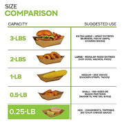 Stock Your Home 1/4 lb / 100 / 100.0 Serving Trays