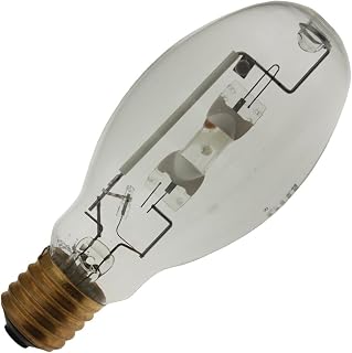 (6-Pack) Sylvania 64043 - M175/PS/U/ED28 175-Watt ED28 Mogul Screw (E39) 4000K Clear Pulse Start Metal Halide Lamp