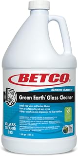 Betco BET5350400, Green Earth Glass Cleaner, 4 / Carton, Blue