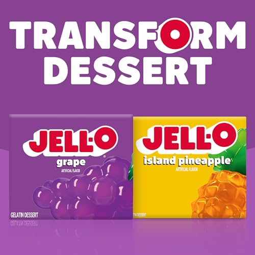 Jell-O Grape / 3 Ounce (Pack of 1) / 1 Gelatin