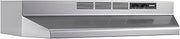Broan-NuTone 4124SF 24-Inch Fingerprint Resistant Ductless Under-Cabinet Range Hood, 24", Stainless Finish with PrintGuard