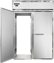 DL2WI-SA-RT-E Designer Line Extra-High Two Section Roll-Thru Heated Cabinet, Stainless Exterior