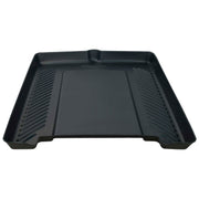 PP6000-502, Containment Tray for Portable Restrooms, Black by PolyPortables – 50" x 50" x 4", 26.0 gallons, Plastic, Black, Model 22410